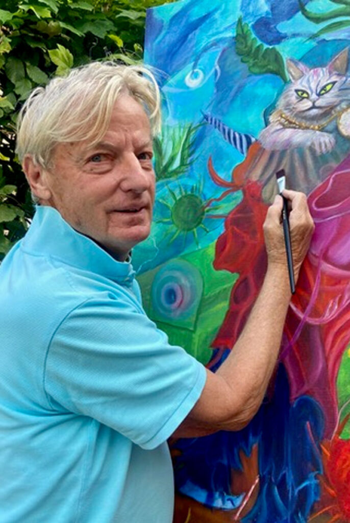 Maler Anton Winter Vernisage Anif Kultur