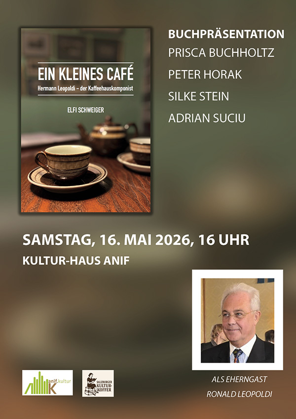 Buchpräsentation Kleines Cafe