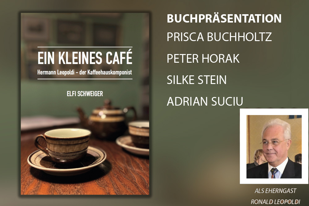 Buchpräsentation Kleines Cafe